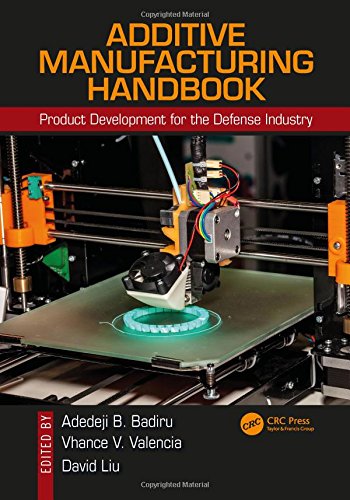 Additive Manufacturing Handbook Product Development For The Defense Industry 1st Edition Adedeji B Badiru