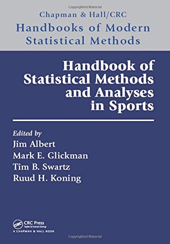 Handbook Of Statistical Methods And Analyses In Sports 1st Edition Jim Albert