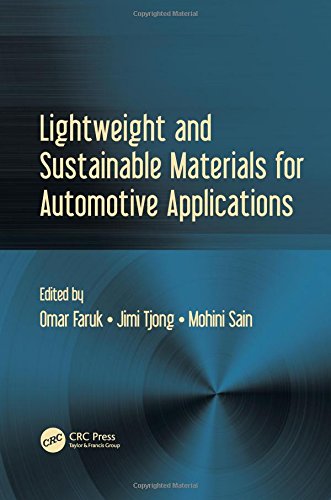 Lightweight And Sustainable Materials For Automotive Applications 1st Edition Faruk