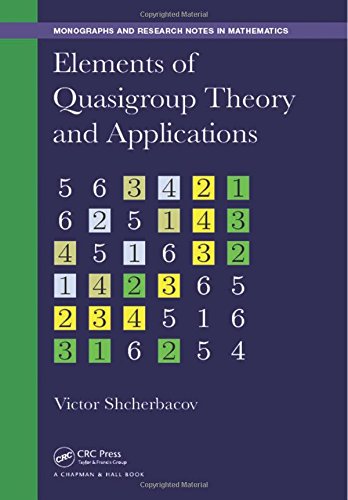 Elements Of Quasigroup Theory With Applications In Coding And Cryptology 1st Edition Shcherbacov