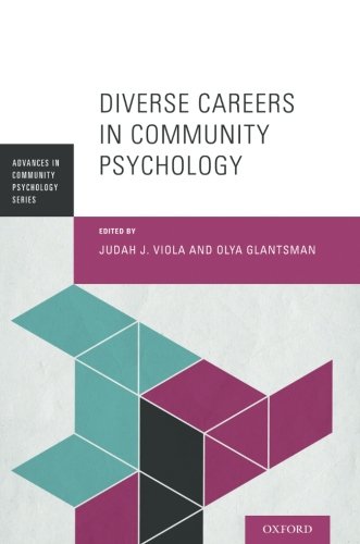 Diverse Careers In Community Psychology 1st Edition Glantsman