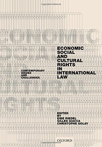 Economic Social And Cultural Rights In International Law Contemporary Issues And Challenges 1st Edition Eibe Riedel