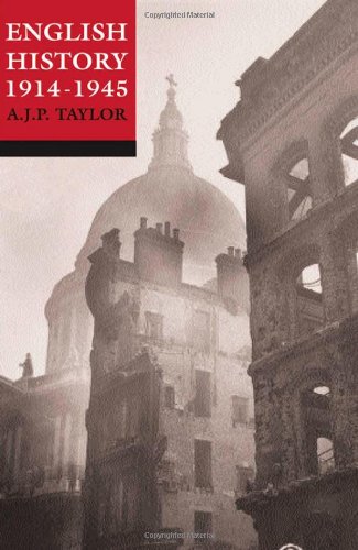 English History 19141945 Alan John Percivale Taylor