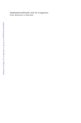 Naphthalenediimide And Its Congeners Gale Philip Ghosh Suhrit Greenland