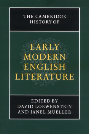 Early Modern English Literature David Loewenstein Janel Mueller Eds