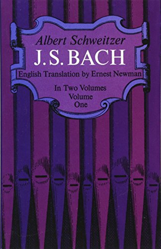 J S Bach Albert Schweitzer