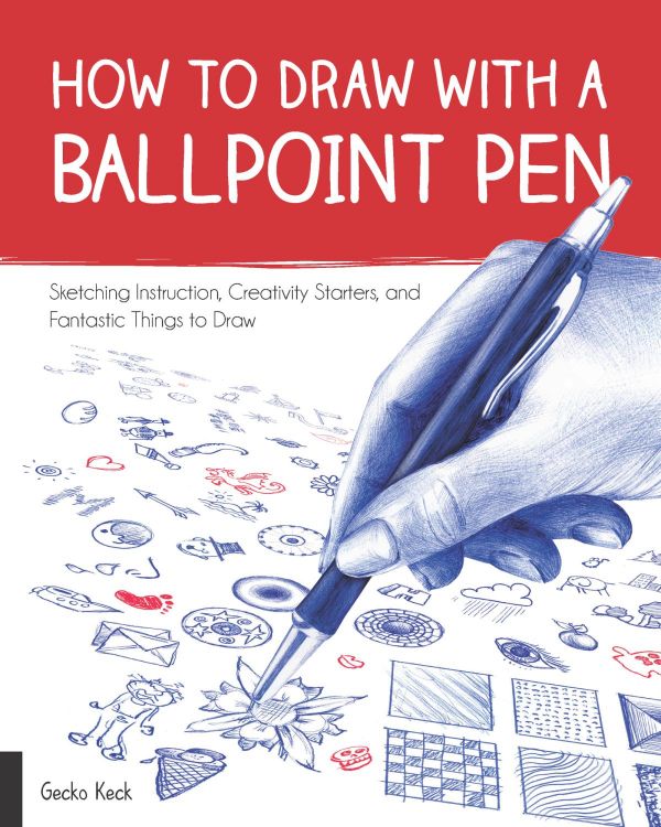 How To Draw With A Ballpoint Pen Gecko Keck