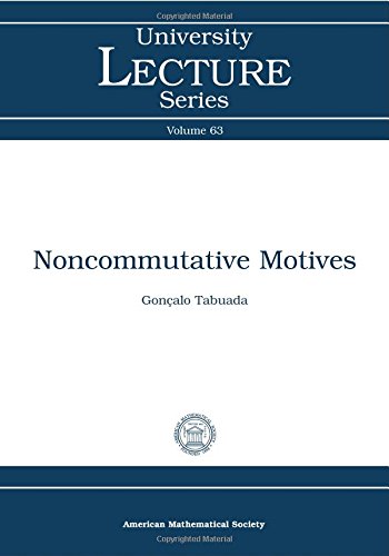 Noncommutative Motives Goncalo Tabuada