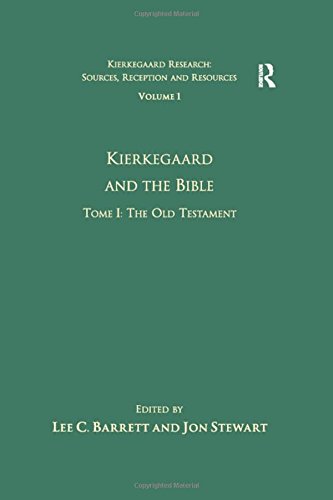 Kierkegaard And The Bible Tome I The Old Testament 1st Edition Jon Stewart