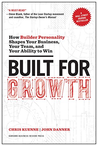 Built For Growth How Builder Personality Shapes Your Business Your Team And Your Ability To Win Chris Kuenne