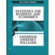 Solutions Manual Statistics For Business Economics 8th David R Anderson