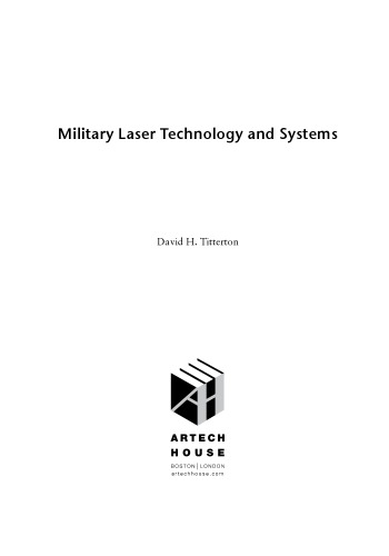 Military Laser Technology And Systems David H Titterton