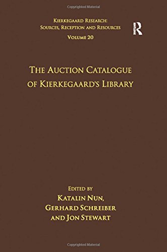 The Auction Catalogue Of Kierkegaards Library 1st Edition Katalin Nun