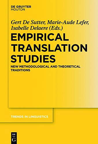 Empirical Translation Studies 1st Edition Gert De Sutter Marieaude Lefer