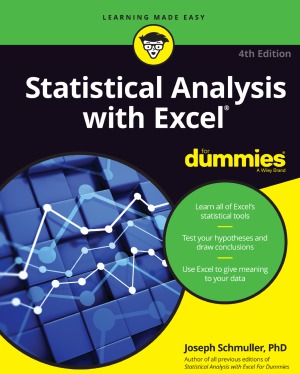 Statistical Analysis With Excel For Dummies Joseph Schmuller