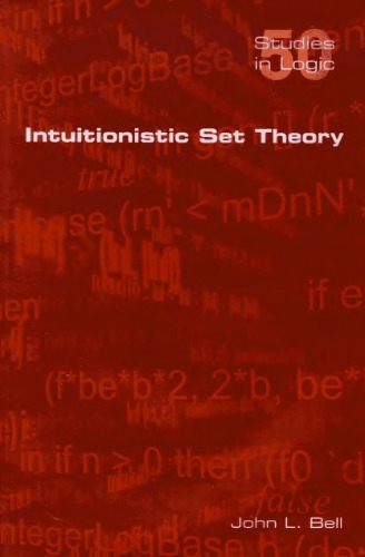 Intuitionistic Set Theory John L Bell