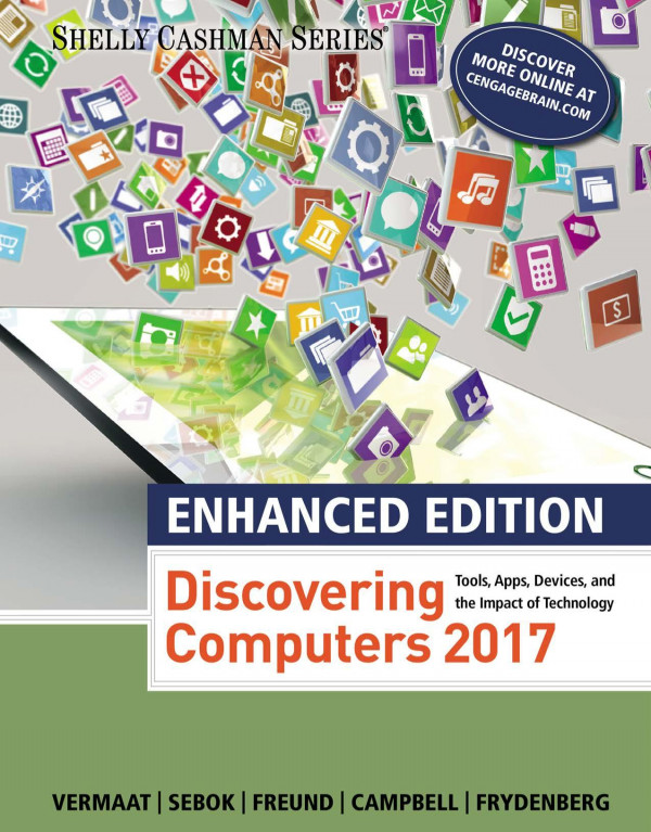 Discovering Computers 2017 Enhanced Edition Misty E Vermaat