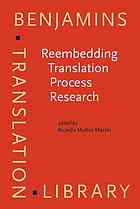 Reembedding Translation Process Research Muñoz Martín Ricardo