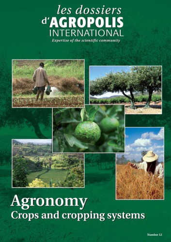 Agronomy Crops And Cropping Systems Agropolis International