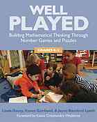 Well Played Building Mathematical Thinking Through Number Games And Puzzles Grades K2 Linda Dacey