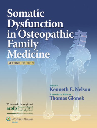 Somatic Dysfunction In Osteopathic Family Medicine 2nd Edition Kenneth E Nelson