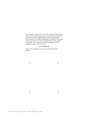 European Pharmacopoeia 8th Marianne Ek