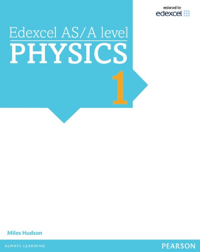 Edexcel Asa Level Physics Book 1 Miles Hudson