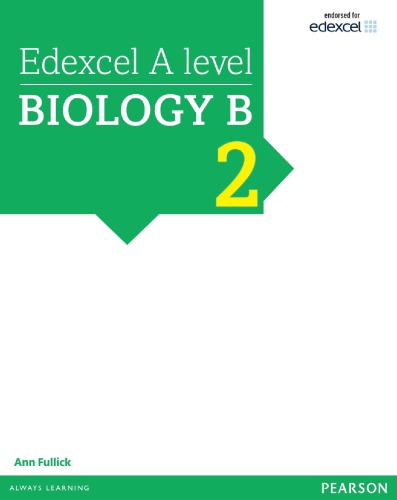 Edexcel A Level Biology B Book 2 Ann Fullick