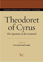 The Questions On The Octateuch Theodoret Of Cyrrhus