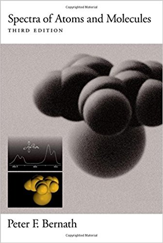 Spectra Of Atoms And Molecules 3rd Edition Peter F Bernath