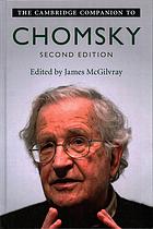 The Cambridge Companion To Chomsky 2nd Mcgilvray James Alasdair Ed