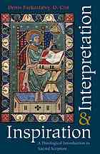 Inspiration Interpretation A Theological Introduction To Sacred Scripture Farkasfalvy