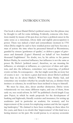 A Political Biography Of Daniel Defoe Furbank P N Owens W R