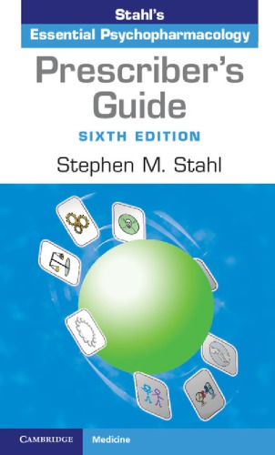 Prescribers Guide Stahls Essential Psychopharmacology 6th Stephen M Stahl
