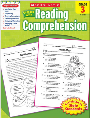 Success With Reading Comprehension Grade 3 Scholastic