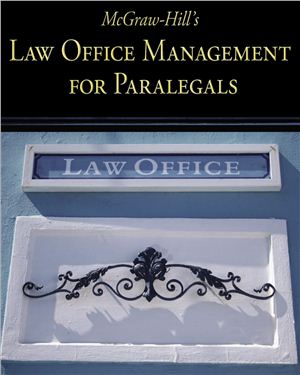 Mcgrawhills Law Office Management For Paralegals Lisa Schaffer