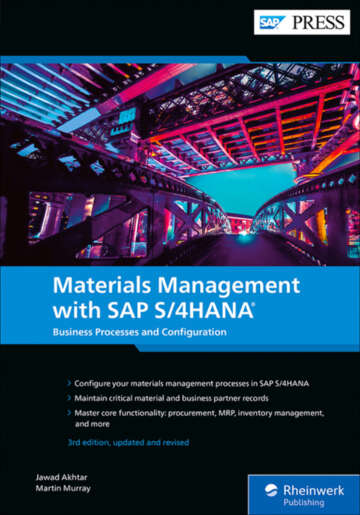 Materials Management With Sap S4hana 3rd Edition Business Processes And Configuration 3rd Edition Akhtar