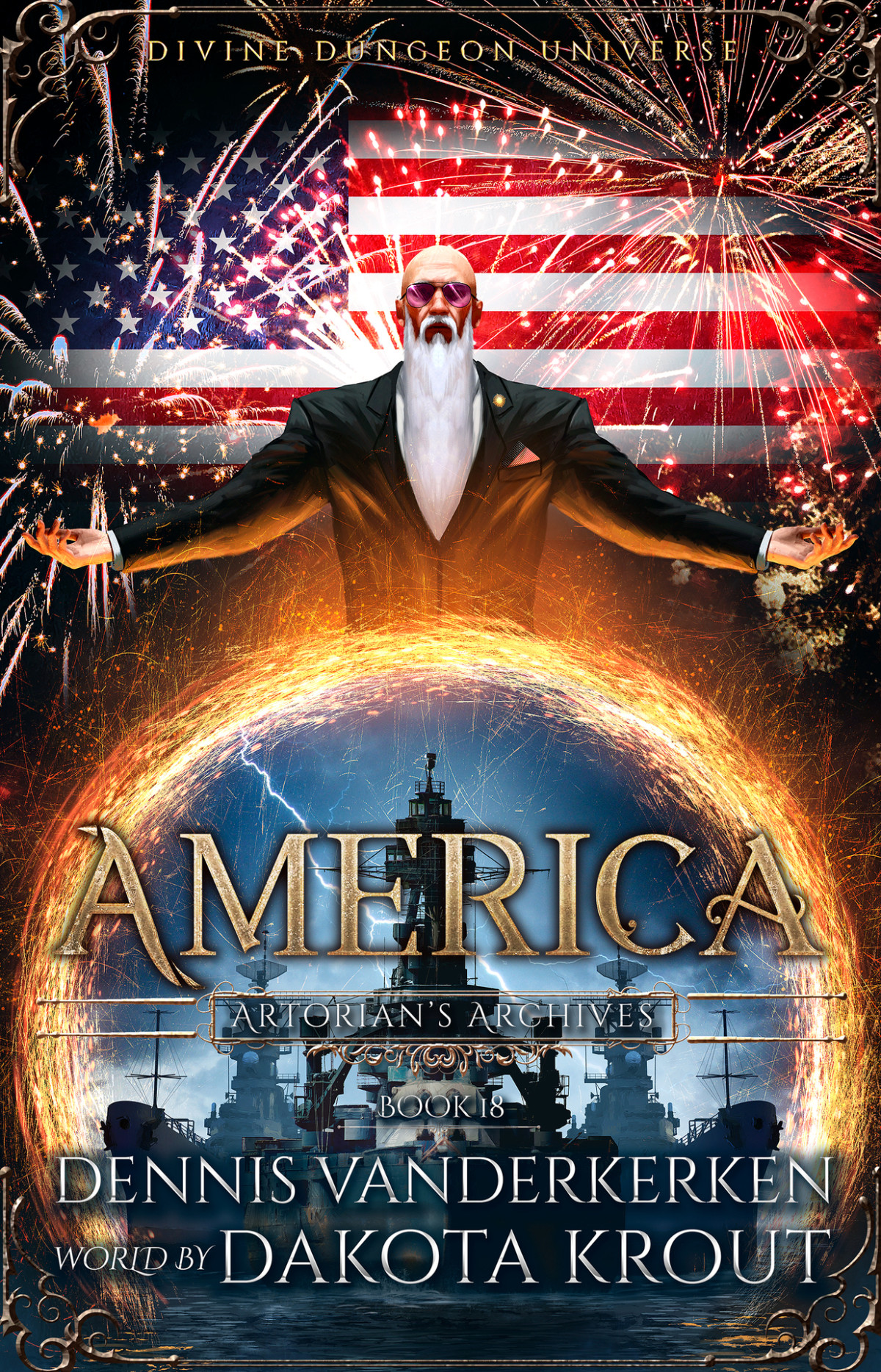 America A Divine Dungeon Series Krout Dakota Vanderkerken