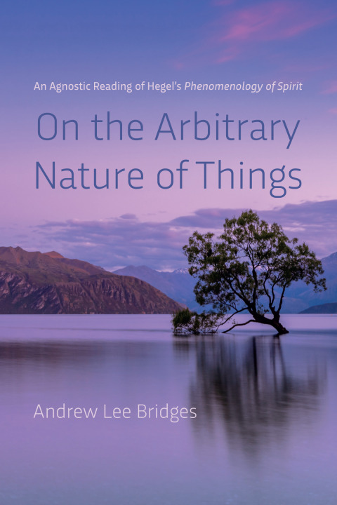 On The Arbitrary Nature Of Things An Agnostic Reading Of Hegels Phenomenology Of Spirit 1st Edition Andrew Lee Bridges