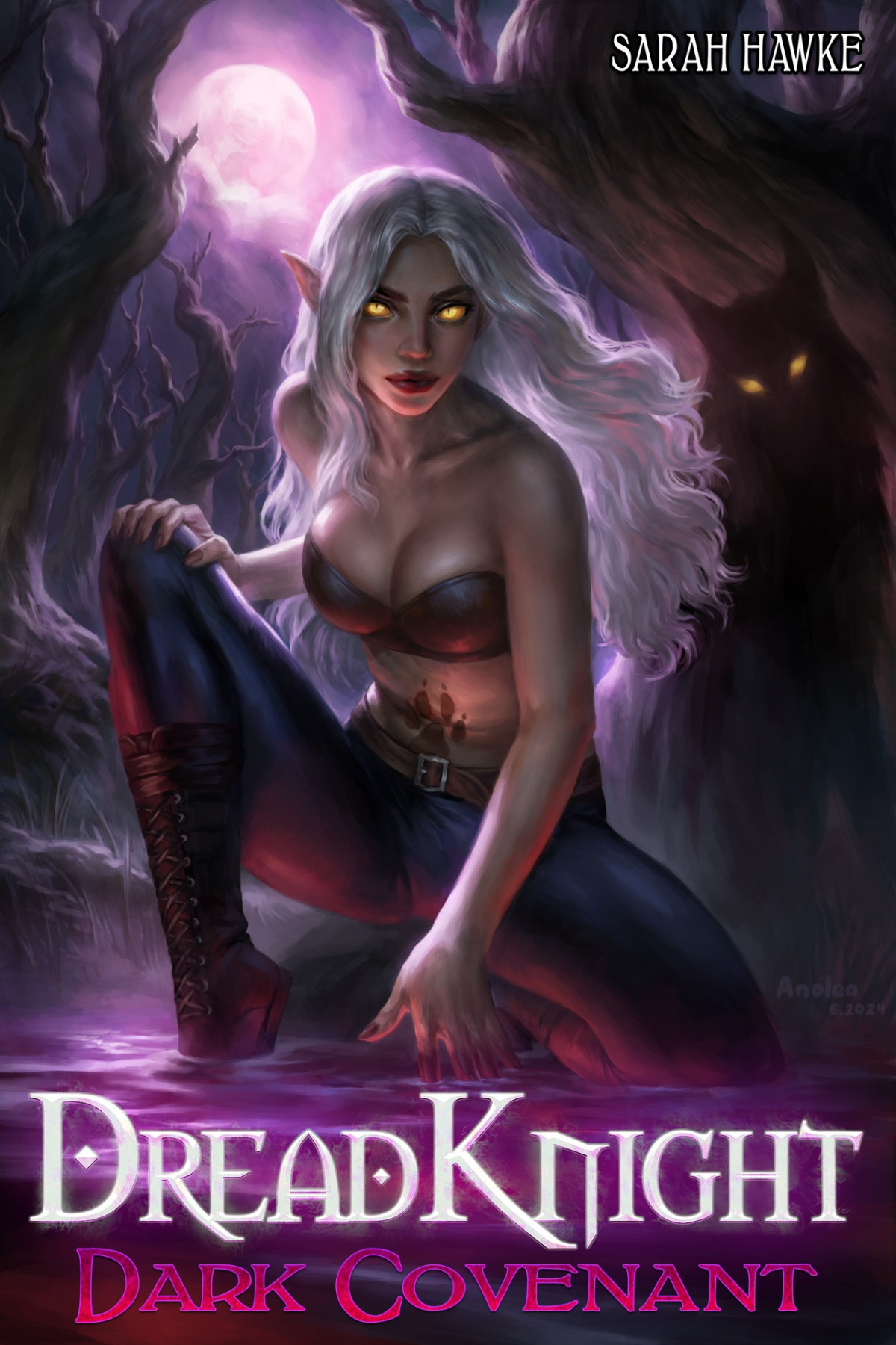 Dark Covenant A Postapocalyptic Fantasy Harem Dread Knight Book 3 Sarah Hawke