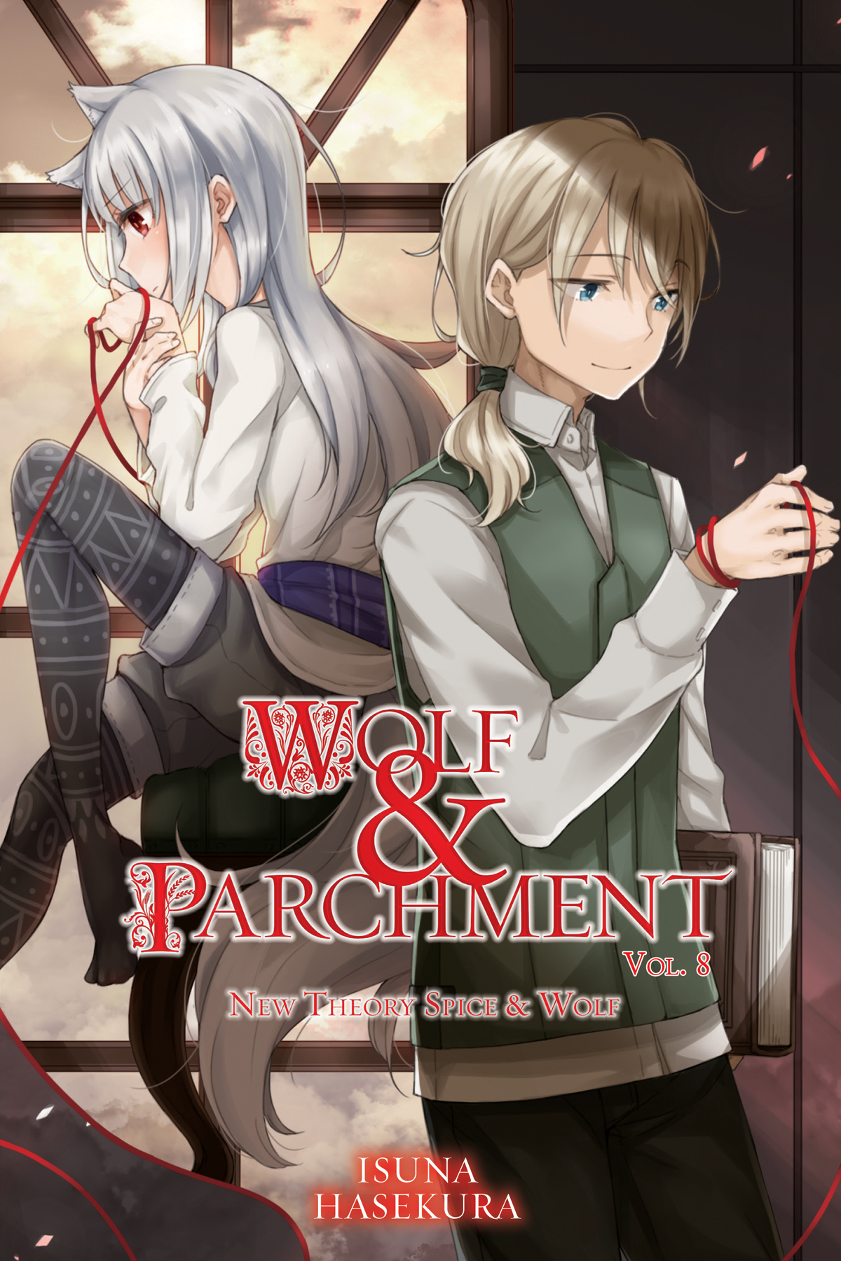 Wolf Parchment New Theory Spice Wolf Vol 8 Light Novel Isuna Hasekura