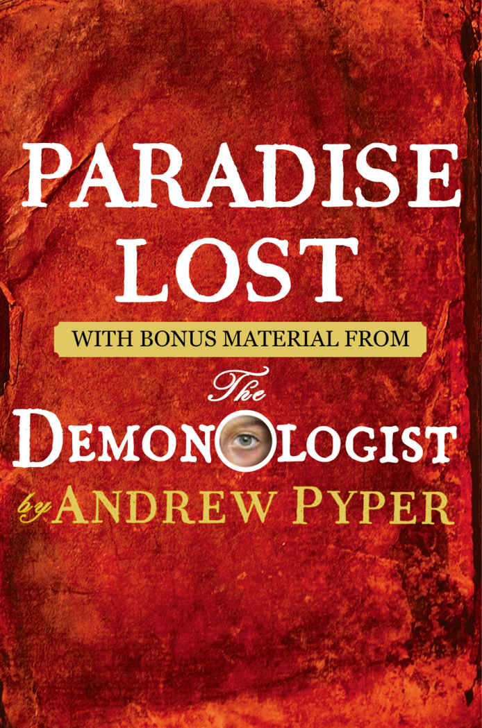 Paradise Lost With Bonus Material From The Demonologist By Andrew Pyper John Milton