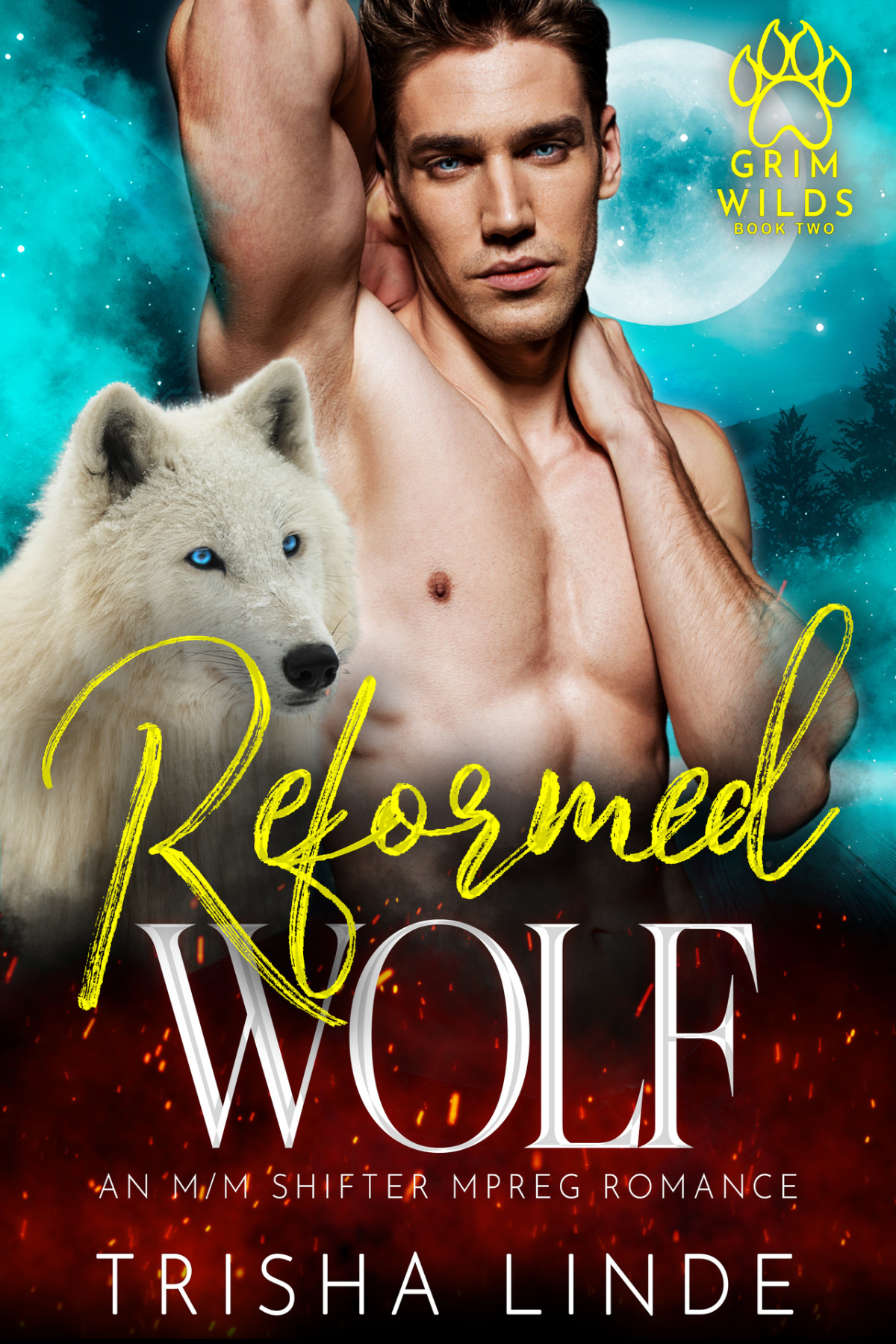 Reformed Wolf A Mm Shifter Mpreg Romance Grim Wilds Book 2 Trisha Linde