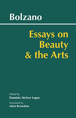 Essays On Beauty And The Arts Bernard Bolzano