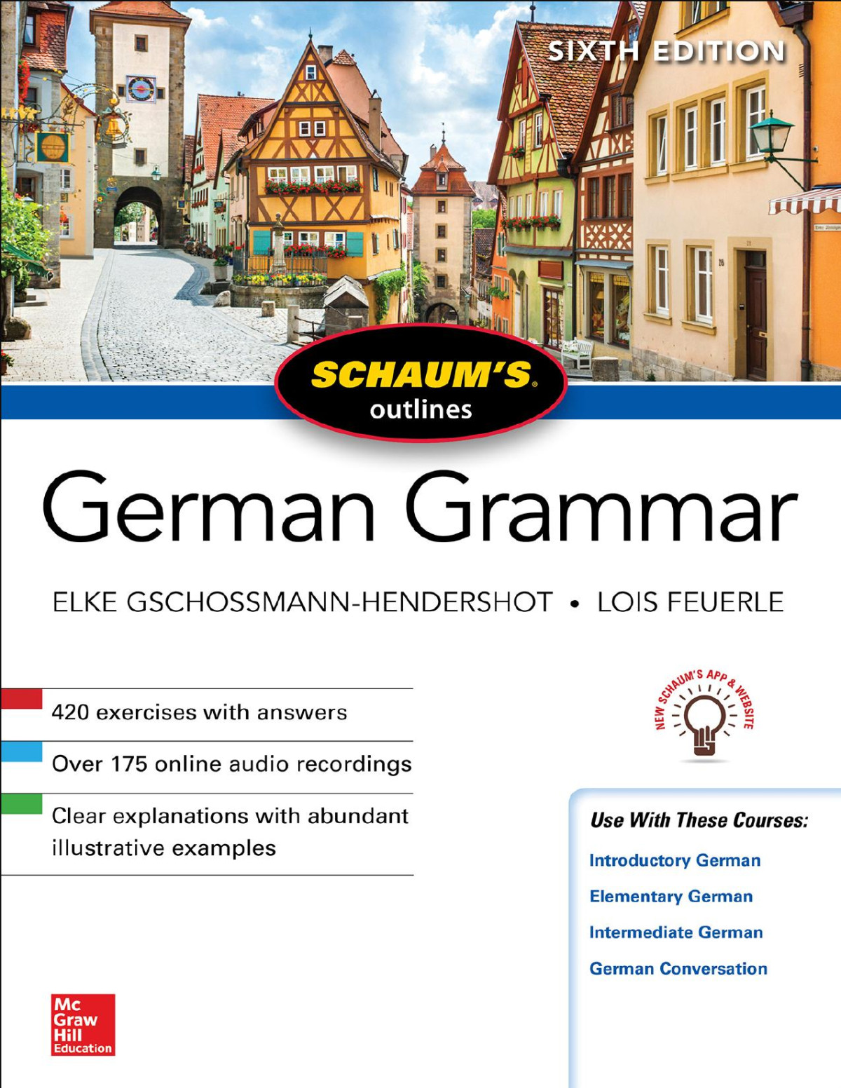 Schaums Outline Of German Grammar Elke Gschossmannhendershot