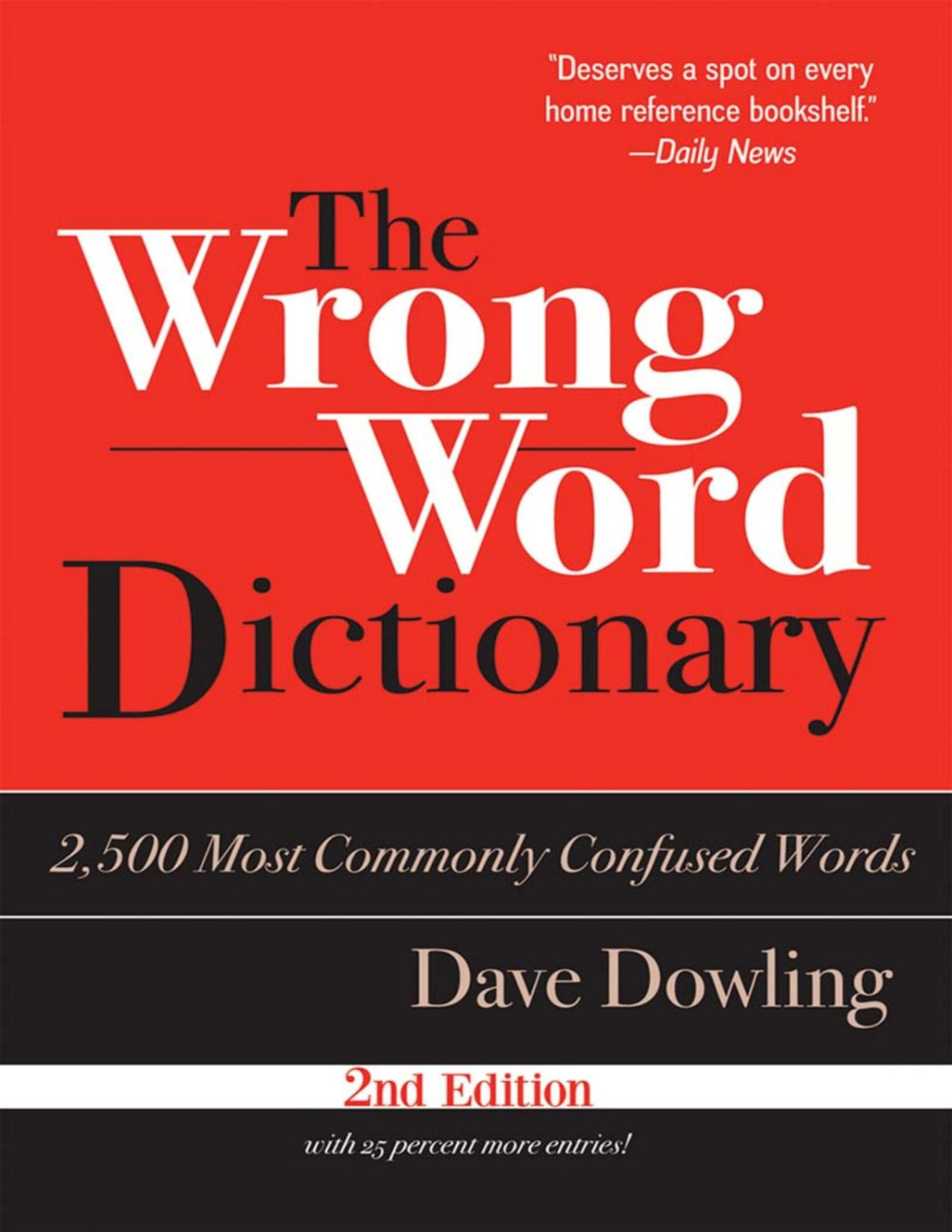 Wrong Word Dictionary 2nd Dave Dowling