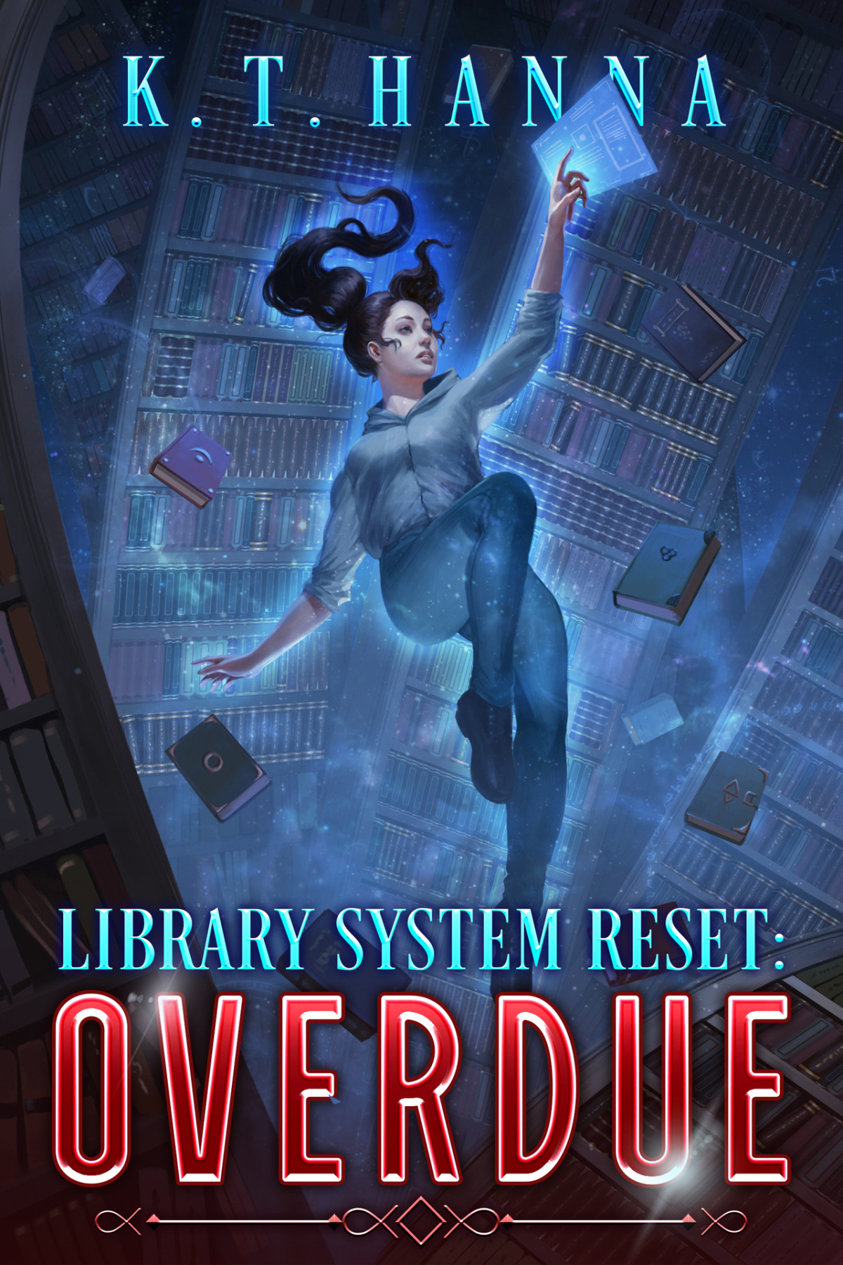 Library System Reset Overdue A Magical Library Litrpg Adventure Kt Hanna