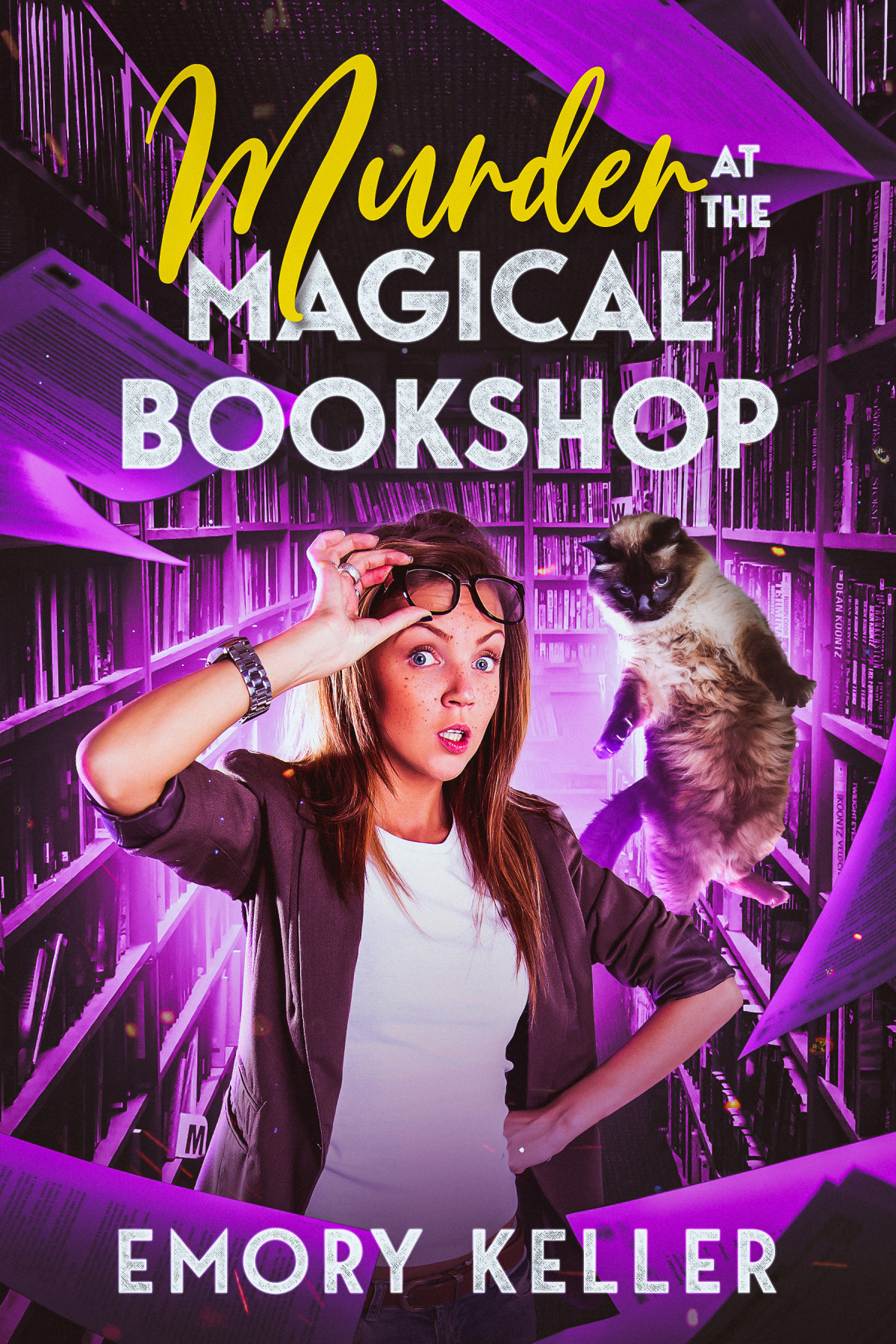 Murder At The Magical Bookshop Emory Keller