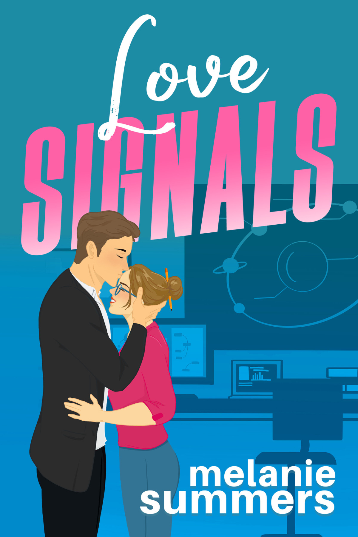 Love Signals An Oppositesattract Forced Proximity Only One Bed Revenge Romantic Comedy Love Struck Romantic Comedy Series Book 2 Melanie Summers