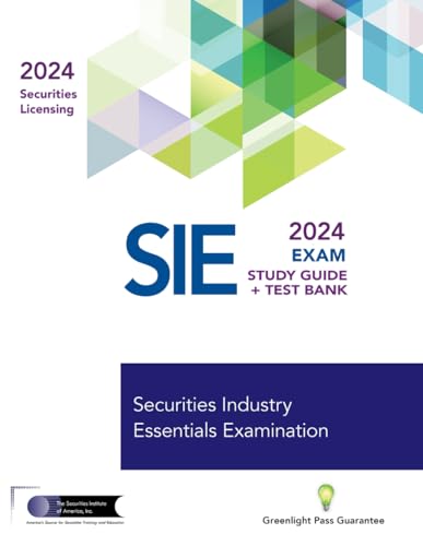 Securities Industry Essentials Sie Exam 4th Knopman Marks